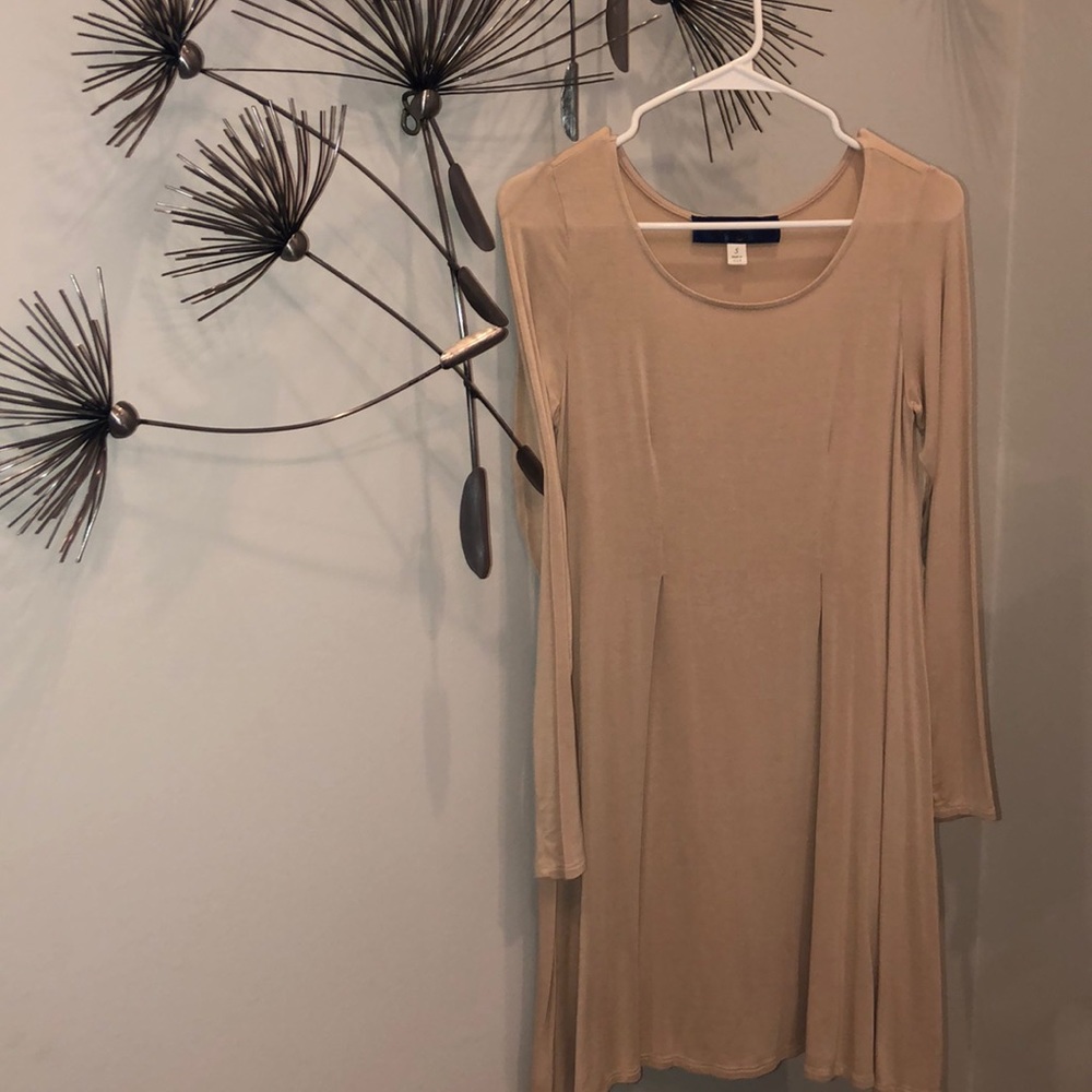 Nude T shirt Dress